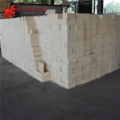 230x114x65 mm ladrillo de fuego de aluminio alto amarillo para revestimiento 48-83 Al2O3