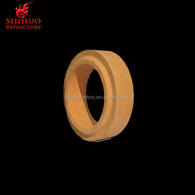 ladrillo de fuego para horno de calefacción 230x114x65mm Tamaño y contenido de SiO2 de 43-58%