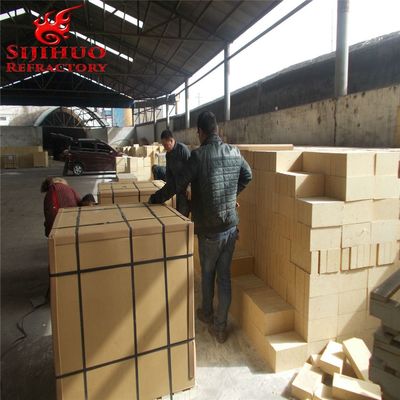 Los ladrillos de arcilla refractarios para hornos y hornos de coque 50T/D Capacidad Al2O3 Contenido 48%