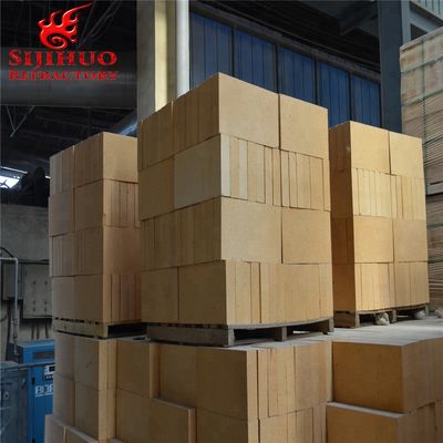 Contenido de MgO % 0,8-1,2 porosidad baja ladrillo de arcilla de fuego para hornos de vidrio hornos industriales