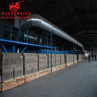Contenido de MgO % 0,8-1,2 porosidad baja ladrillo de arcilla de fuego para hornos de vidrio hornos industriales