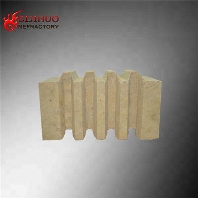 Bloque de alumina amarilla de forma personalizada Fuego de arcilla ladrillo de anclaje para soluciones personalizadas