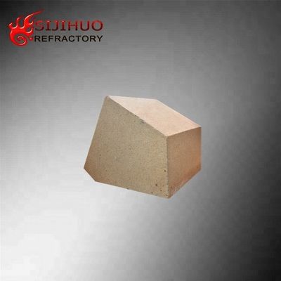 Bloque de aluminio amarillo revestimiento de pared frente a ladrillo hornos industriales azulejos piedra áspera