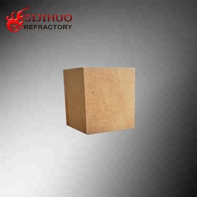 Bloque de aluminio amarillo revestimiento de pared frente a ladrillo hornos industriales azulejos piedra áspera