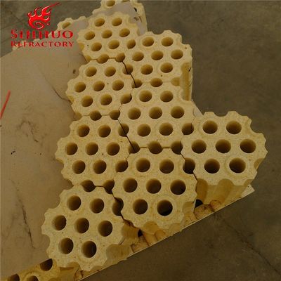 50-65% de contenido de SiO2 ladrillos de arcilla de fuego para la construcción de estufas de alta velocidad calientes de larga duración