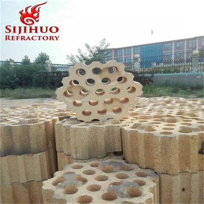 50-65% de contenido de SiO2 ladrillos de arcilla de fuego para la construcción de estufas de alta velocidad calientes de larga duración