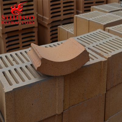 ladrillos de tipo arcilla de fuego certificados ISO9001 para la construcción de arcos de horno