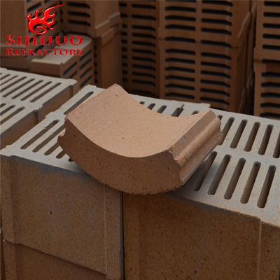 ladrillos de tipo arcilla de fuego certificados ISO9001 para la construcción de arcos de horno