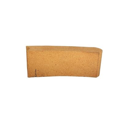 230x114x65 mm ladrillo de fuego curvo redondo resistente al fuego con certificado ISO9001