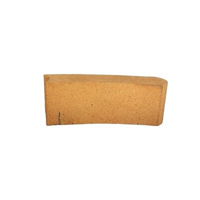 230x114x65 mm ladrillo de fuego curvo redondo resistente al fuego con certificado ISO9001