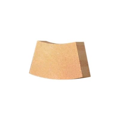 230x114x65 mm ladrillo de fuego curvo redondo resistente al fuego con certificado ISO9001