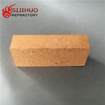 230x114x65mm ladrillo de arcilla de fuego rojo para pozo con un contenido de CaO del 0,34%