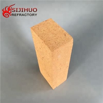230x114x65mm ladrillo de arcilla de fuego rojo para pozo con un contenido de CaO del 0,34%