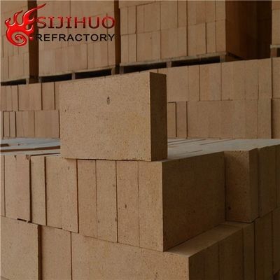 230x114x65mm ladrillo de arcilla de fuego rojo para pozo con un contenido de CaO del 0,34%