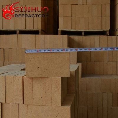 230x114x65mm ladrillo de arcilla de fuego rojo para pozo con un contenido de CaO del 0,34%