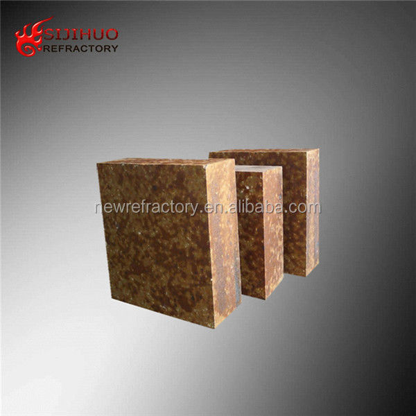 15% de contenido de SiC Silicio mullite ladrillo para horno rotativo estándar 230*114*65/55mm