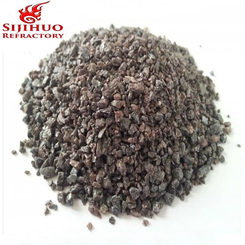 Consciencia Alumina fundida de color marrón Contenido de SiC % 1,2-1,4 para abrasivos y refractarios