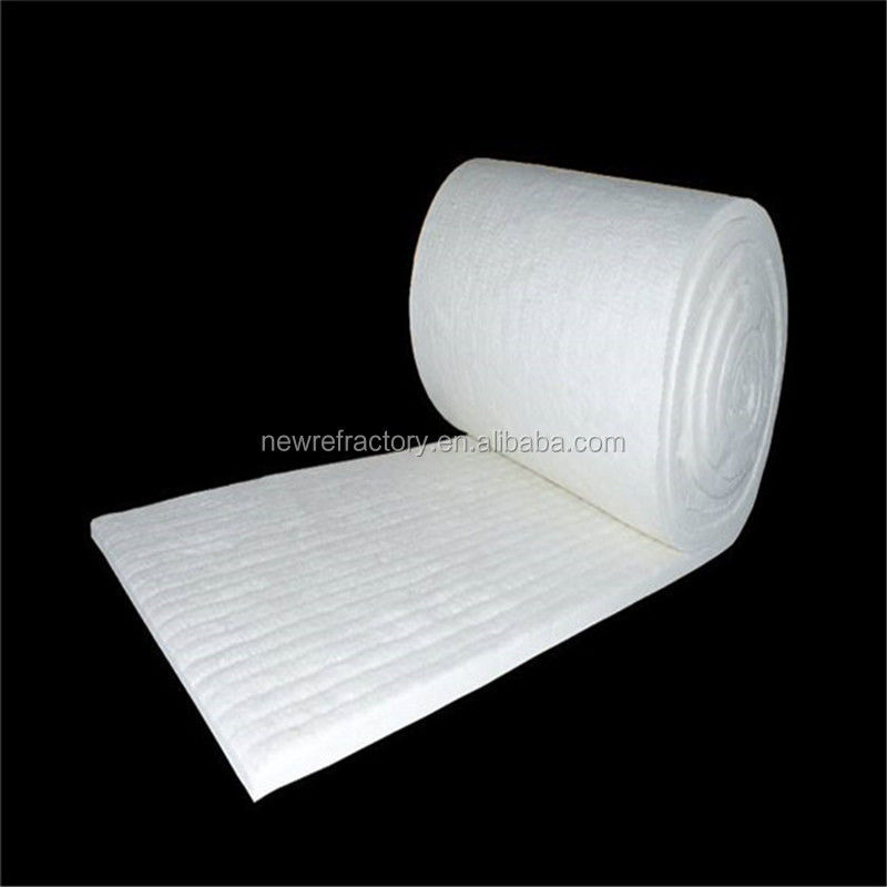 Contenido de SiO2 50%-65% manta de fibra cerámica de 1260oC para hornos de pizza a leña