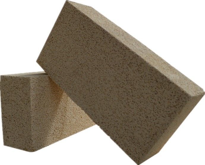 Alto aluminio amarillo claro 0.01 ladrillo aislante para hornos industriales ISO9001