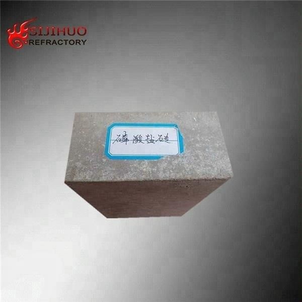 2.75-2.90 g/cm3 Densidad a granel Bloque de alumina para horno de cemento ladrillo refractario de fosfato