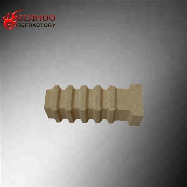 Bloque de alumina amarilla de forma personalizada Fuego de arcilla ladrillo de anclaje para soluciones personalizadas